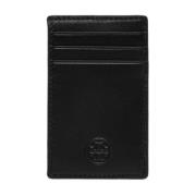 Elegante Zwarte Schapenleren Portemonnee Tory Burch , Black , Dames