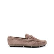 Elegante Beige Loafers in Cow Leather Baldinini , Beige , Heren