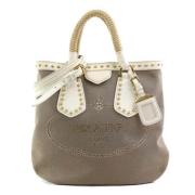 Pre-owned Canvas prada-bags Prada Vintage , Brown , Dames