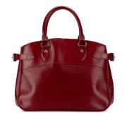 Pre-owned Leather louis-vuitton-bags Louis Vuitton Vintage , Red , Dam...