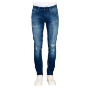 Moderne Slim Fit Broek Antony Morato , Blue , Heren