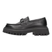 Platte schoenen Zwart Moschino , Black , Dames