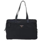 Pre-owned Fabric prada-bags Prada Vintage , Black , Dames