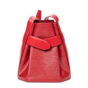 Pre-owned Leather louis-vuitton-bags Louis Vuitton Vintage , Red , Dam...