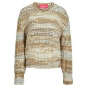 Space Dye Crew Neck Gebreid Jack & Jones , Green , Dames