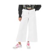 Klassieke Vijf Zakken Broek Dsquared2 , White , Dames