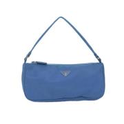 Pre-owned Nylon prada-bags Prada Vintage , Blue , Dames