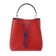 Pre-owned Leather louis-vuitton-bags Louis Vuitton Vintage , Red , Dam...