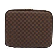 Pre-owned Canvas wallets Louis Vuitton Vintage , Brown , Unisex