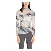 Dames T-shirt Collectie: Herfst/Winter Rinascimento , Gray , Dames