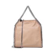 Shaggy Deer Vegan Tas met Diamantketting Stella McCartney , Beige , Da...