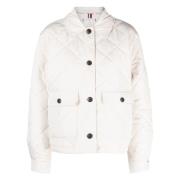 Gewatteerd quiltjack in beige Tommy Hilfiger , Beige , Dames