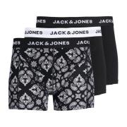 Paris Trunks 3-Pack Boxershorts Jack & Jones , Black , Heren