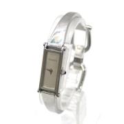 Pre-owned Glass watches Gucci Vintage , Gray , Dames