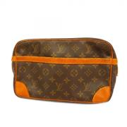 Pre-owned Fabric louis-vuitton-bags Louis Vuitton Vintage , Brown , Da...