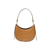 Witte leren crossbody tas Vanessa Bruno , Brown , Dames