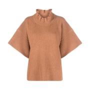 Casual Bruine Wollen Trui See by Chloé , Brown , Dames