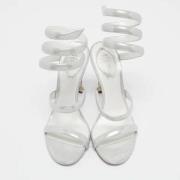 Pre-owned Fabric sandals René Caovilla Pre-owned , Gray , Dames