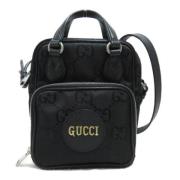 Pre-owned Canvas crossbody-bags Gucci Vintage , Black , Dames