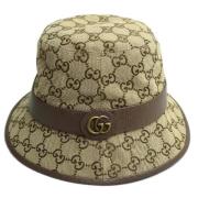 Pre-owned Cotton hats Gucci Vintage , Beige , Dames