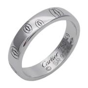 Pre-owned White Gold rings Cartier Vintage , Gray , Dames