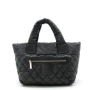 Pre-owned Canvas chanel-bags Chanel Vintage , Black , Dames