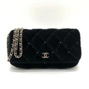 Pre-owned Fabric chanel-bags Chanel Vintage , Black , Dames