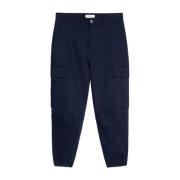 Blauwe Cargo Broek Ami Paris , Blue , Heren