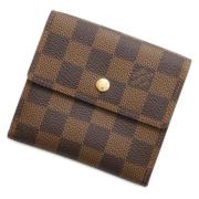 Pre-owned Canvas wallets Louis Vuitton Vintage , Brown , Dames