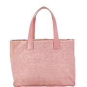 Pre-owned Canvas chanel-bags Chanel Vintage , Pink , Dames