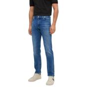 Moderne Slim-fit Jeans Hugo Boss , Blue , Heren