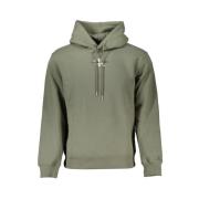 Stijlvol Groen Fleece Hoodie Calvin Klein , Green , Heren