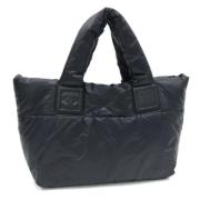 Pre-owned Nylon chanel-bags Chanel Vintage , Black , Dames