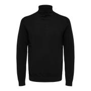 Heren Coltrui Elegante Stijl Selected Homme , Black , Heren