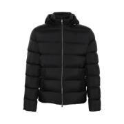 Matte Donsjas Herno , Black , Heren