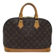 Pre-owned Canvas louis-vuitton-bags Louis Vuitton Vintage , Brown , Da...