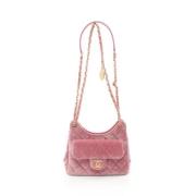 Pre-owned Canvas chanel-bags Chanel Vintage , Pink , Dames