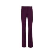 Flare Stretch Broek Liu Jo , Purple , Dames