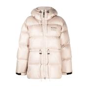 Beige Puffer Donsjas Axel Arigato , Beige , Dames