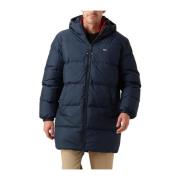 Essential Down Parka voor Heren Tommy Jeans , Blue , Heren