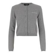 Grijze Sweater Collectie We11Done , Gray , Dames