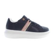 Blauwe Sportschoenen met Contrastdetails U.s. Polo Assn. , Blue , Dame...