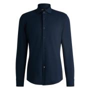 Herenoverhemd Hugo Boss , Blue , Heren