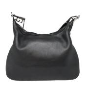 Pre-owned Leather gucci-bags Gucci Vintage , Black , Dames