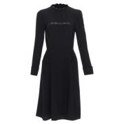 Pre-owned Acetate dresses Prada Vintage , Black , Dames