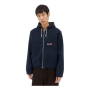 Canvas Hooded Werkjas Stüssy , Blue , Heren