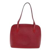 Pre-owned Leather louis-vuitton-bags Louis Vuitton Vintage , Red , Dam...