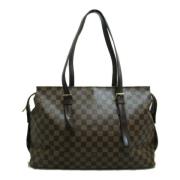 Pre-owned Canvas louis-vuitton-bags Louis Vuitton Vintage , Brown , Da...