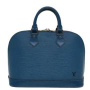 Pre-owned Leather louis-vuitton-bags Louis Vuitton Vintage , Blue , Da...