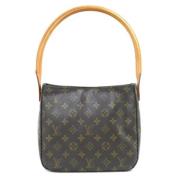 Pre-owned Fabric louis-vuitton-bags Louis Vuitton Vintage , Brown , Da...